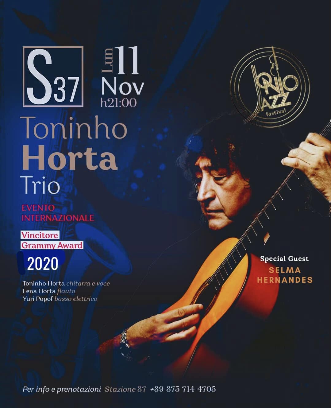 Toninho Horta Trio — Ionio Jazz Festival, special guest Selma Hernandes