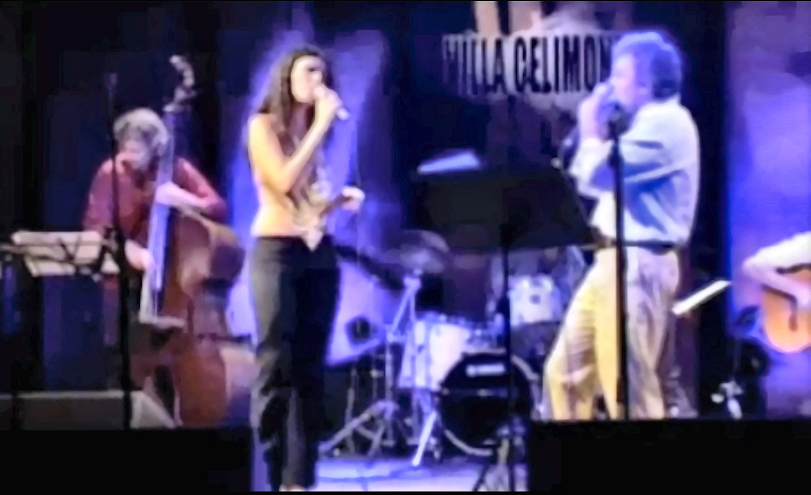 Selma Hernandes con Gianluca Littera nel progetto Rio – Buenos Aires, Villa Celimontana, Roma