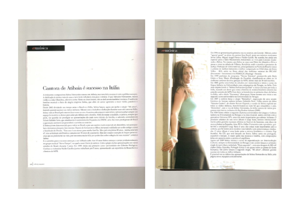 Revista VIP São Paulo — Cantora de Atibaia