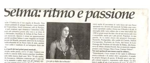 Selma: ritmo e passione