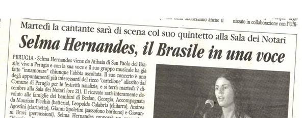 Selma Hernandes, il Brasile in una voce